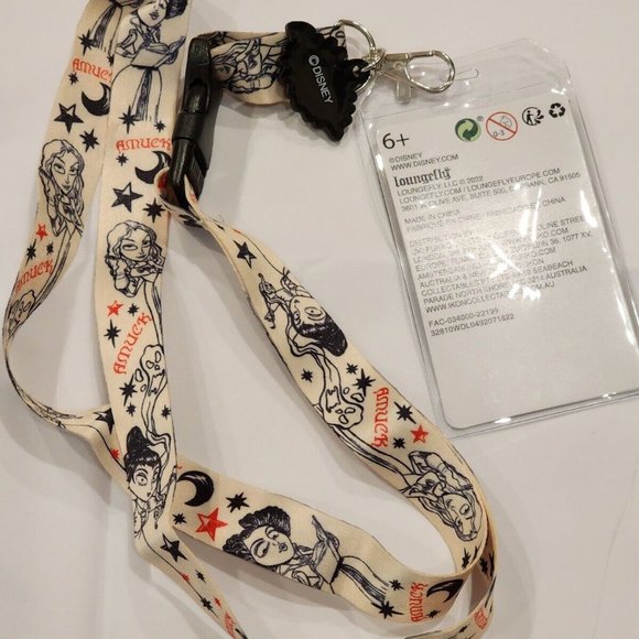 Hocus Pocus Sanderson Sisters Lanyard ID Holder Loungefly NEW - Picture 6 of 10